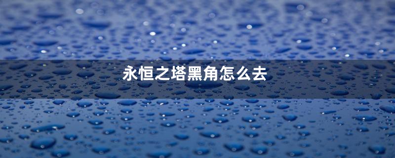 永恒之塔黑角怎么去