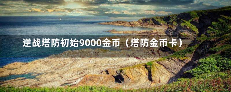 逆战塔防初始9000金币（塔防金币卡）