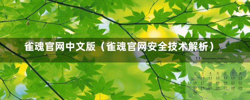 雀魂官网中文版（雀魂官网安全技术解析）