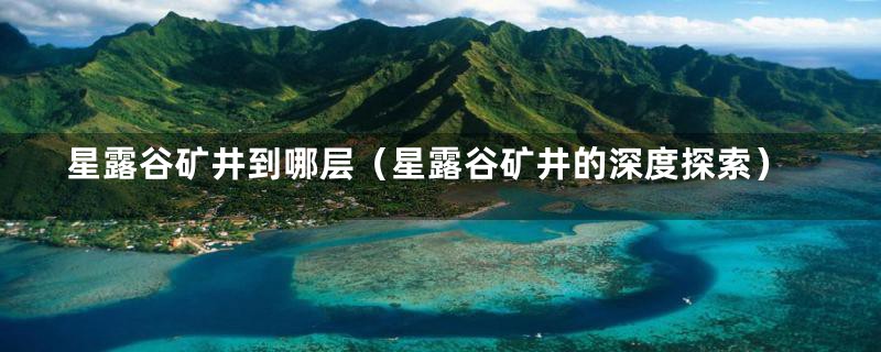 星露谷矿井到哪层（星露谷矿井的深度探索）