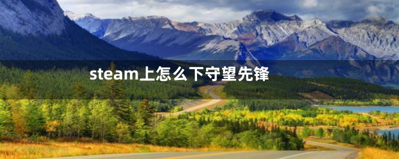 steam上怎么下守望先锋