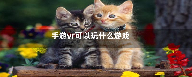 手游vr可以玩什么游戏