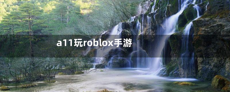 a11玩roblox手游