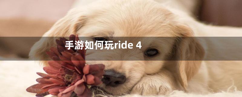 手游如何玩ride 4