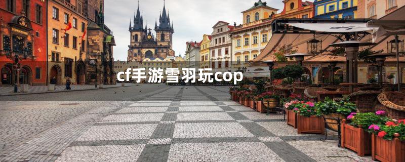 cf手游雪羽玩cop