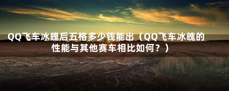 QQ飞车冰魄后五格多少钱能出（QQ飞车冰魄的性能与其他赛车相比如何？）