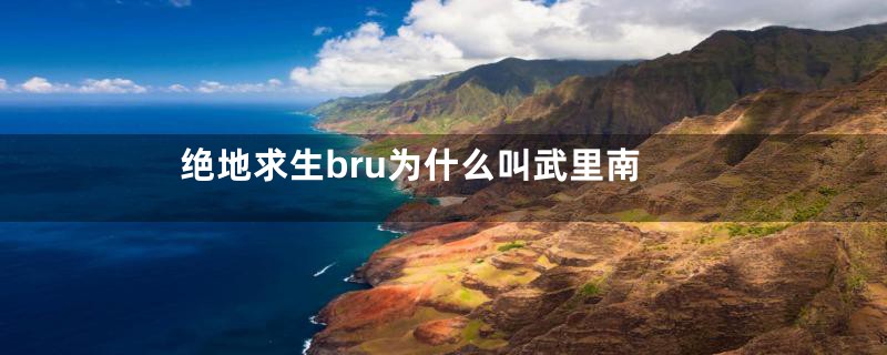 绝地求生bru为什么叫武里南