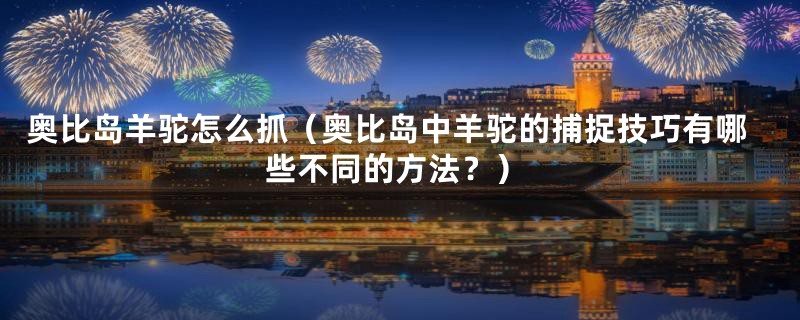 奥比岛羊驼怎么抓（奥比岛中羊驼的捕捉技巧有哪些不同的方法？）