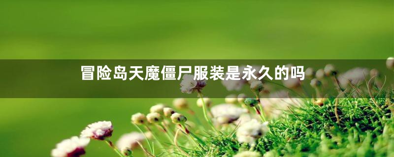 冒险岛天魔僵尸服装是永久的吗