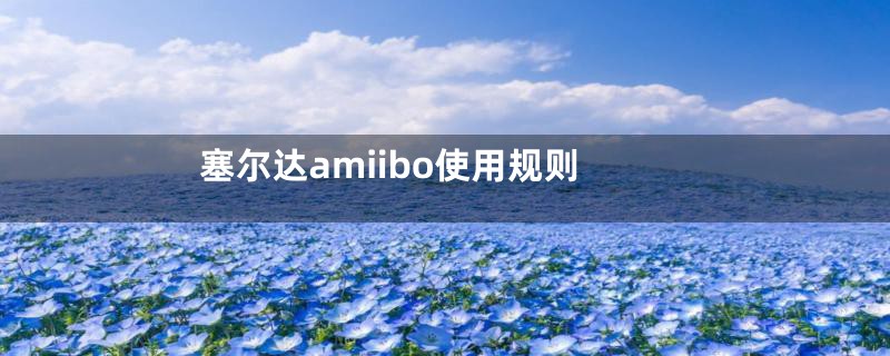 塞尔达amiibo使用规则