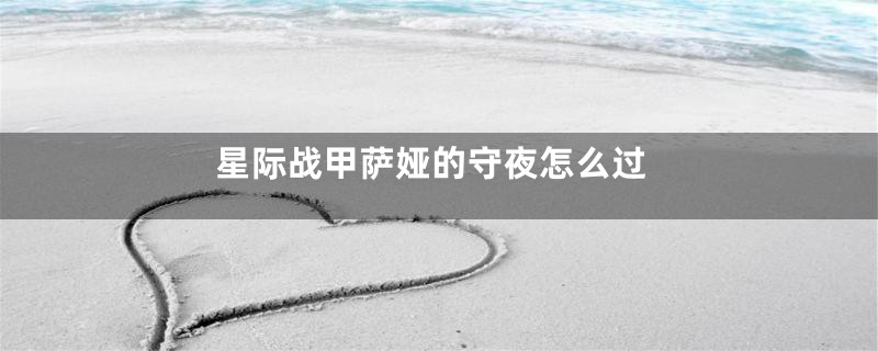 星际战甲萨娅的守夜怎么过