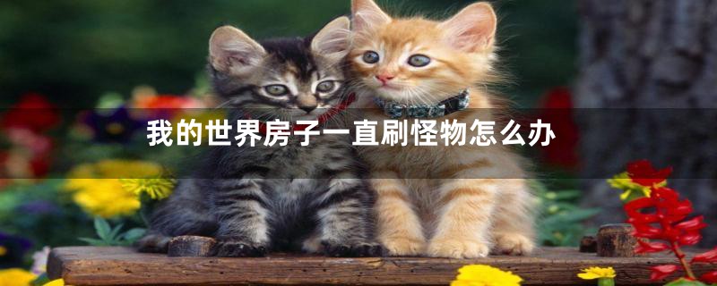我的世界房子一直刷怪物怎么办
