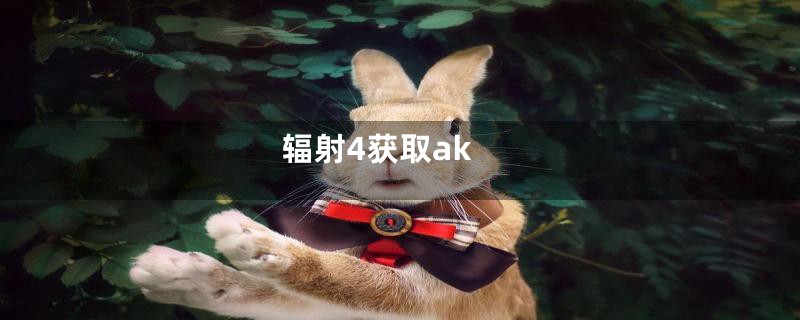 辐射4获取ak