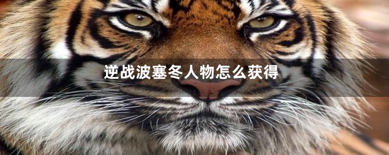 逆战波塞冬人物怎么获得