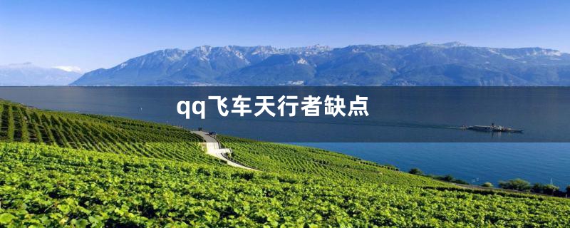 qq飞车天行者缺点
