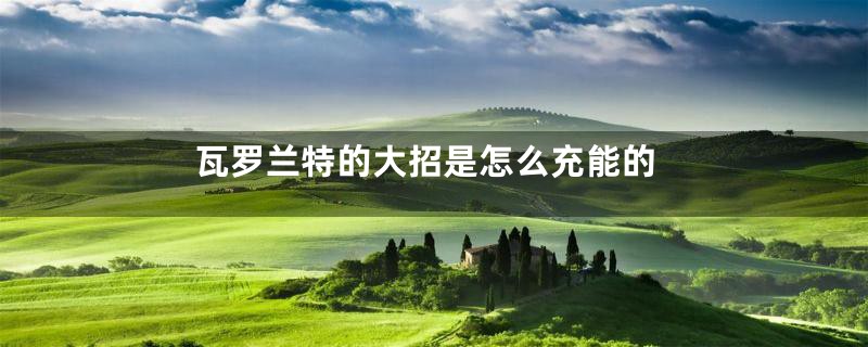瓦罗兰特的大招是怎么充能的