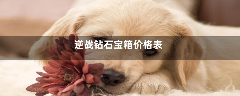 逆战钻石宝箱价格表