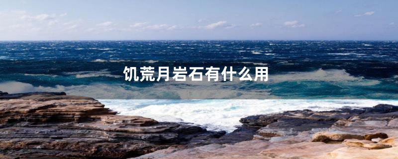 饥荒月岩石有什么用